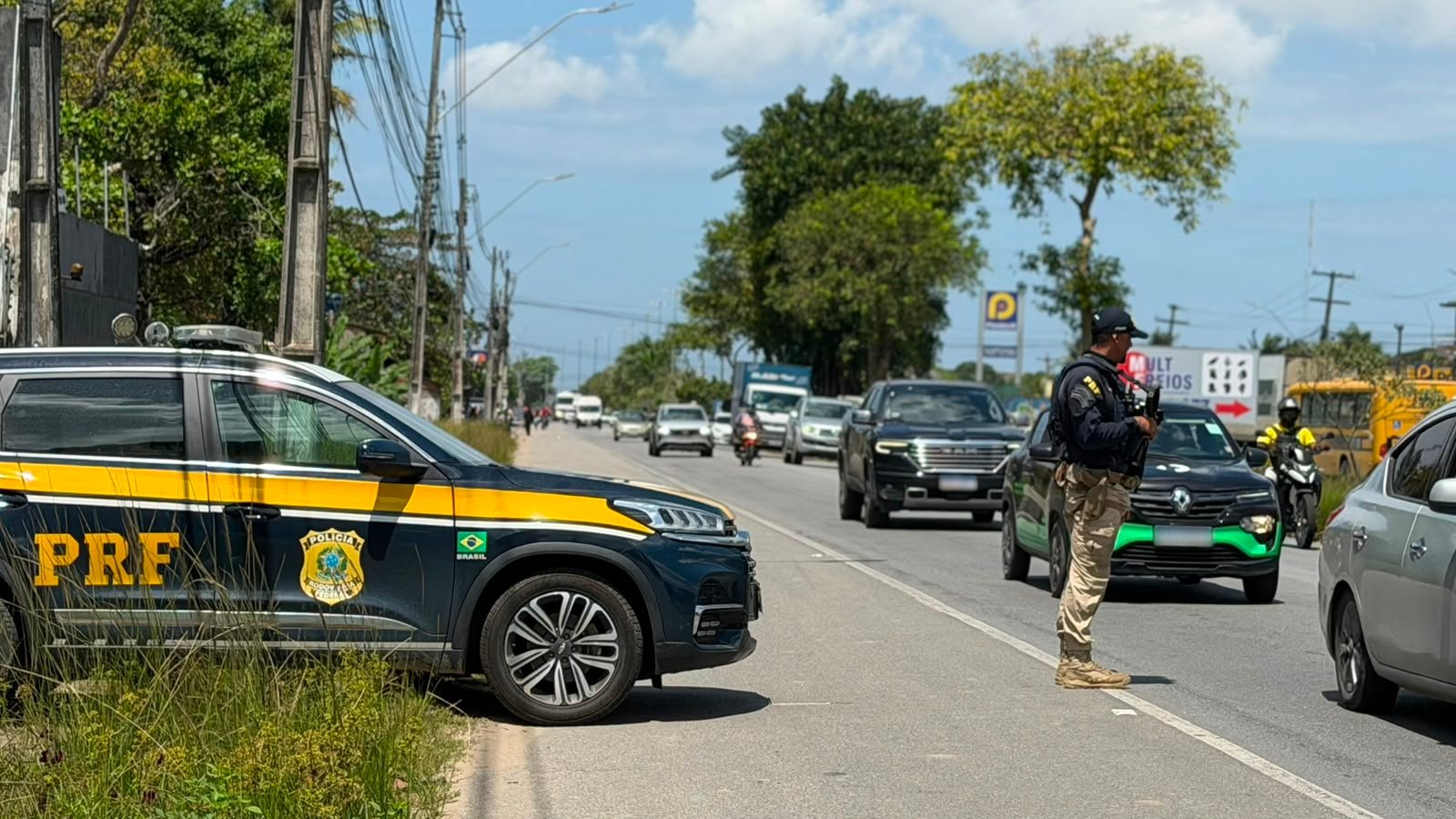 Operação da PRF em Alagoas encerra feriado de 7 de setembro sem fatalidades nas rodovias federais
